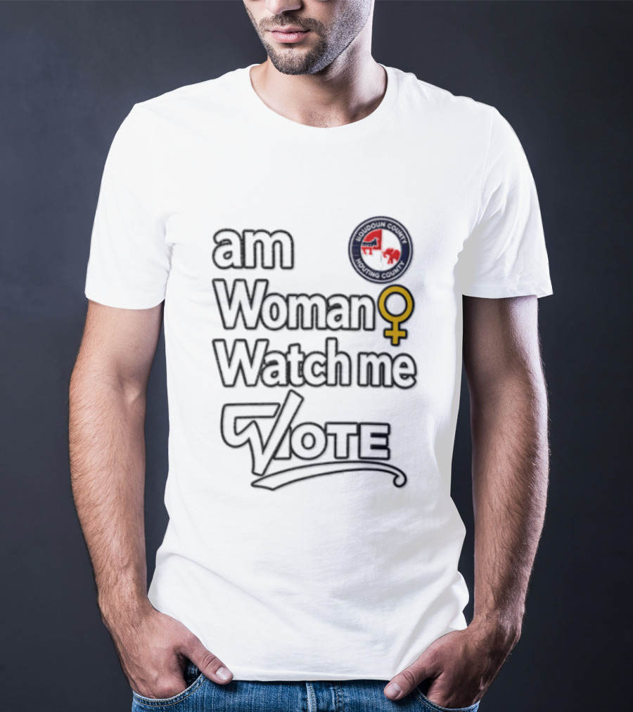 I Am Woman Me Vote Female Empowerment Election T-Shirt