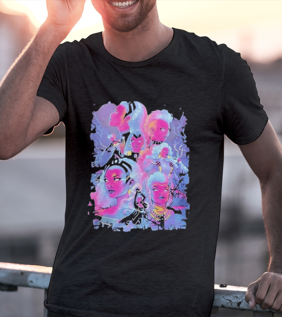 Storm Ororo Munroe X Men Marvel Evolution T-Shirt