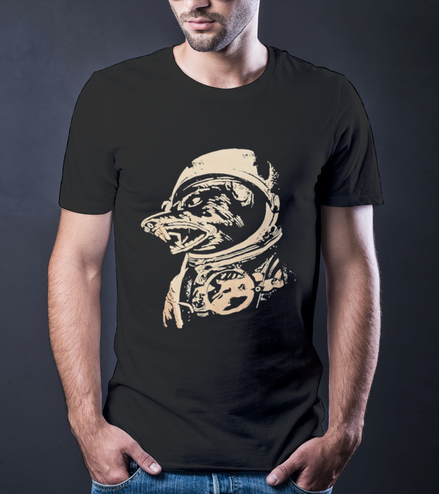 Stussy Astronaut Rat Space Streetwear T-Shirt