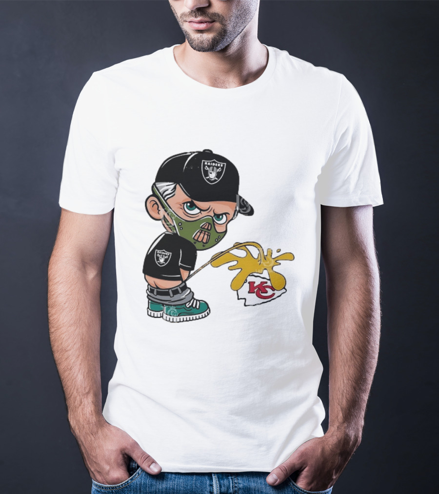 Las Vegas Raiders Fan Prank On Kansas City Chiefs Rivalry T-Shirt