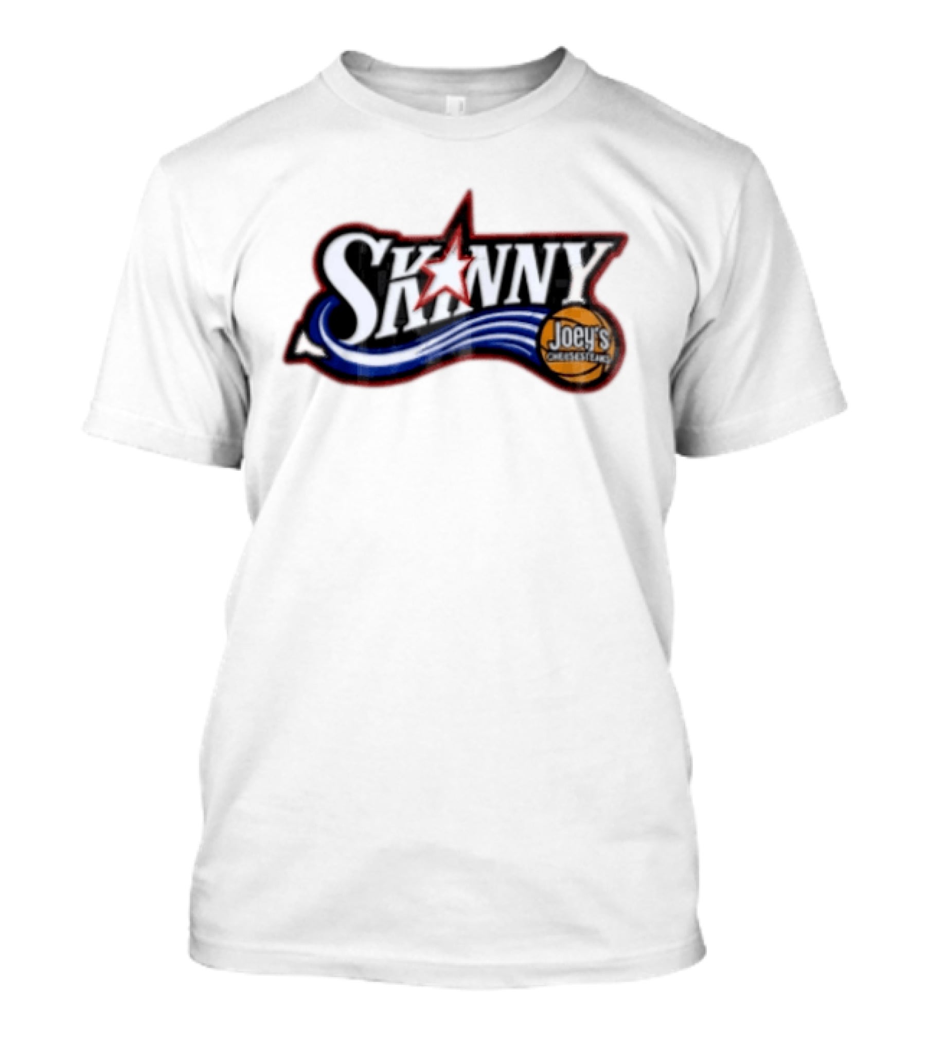 Skinny Joey's Cheesesteaks Basketball Star Wave T-Shirt