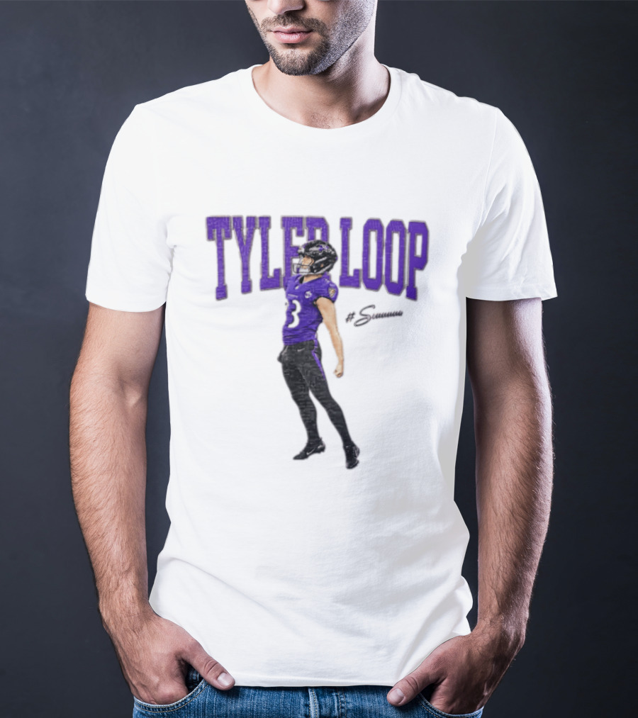 Tyler Loop Siuuuuuu Football The Ravens Player Celebration T-Shirt