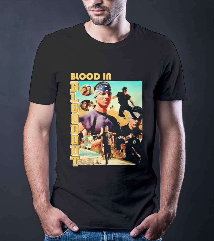 Blood In Blood Out 90s Cult Classic Movie T-Shirt