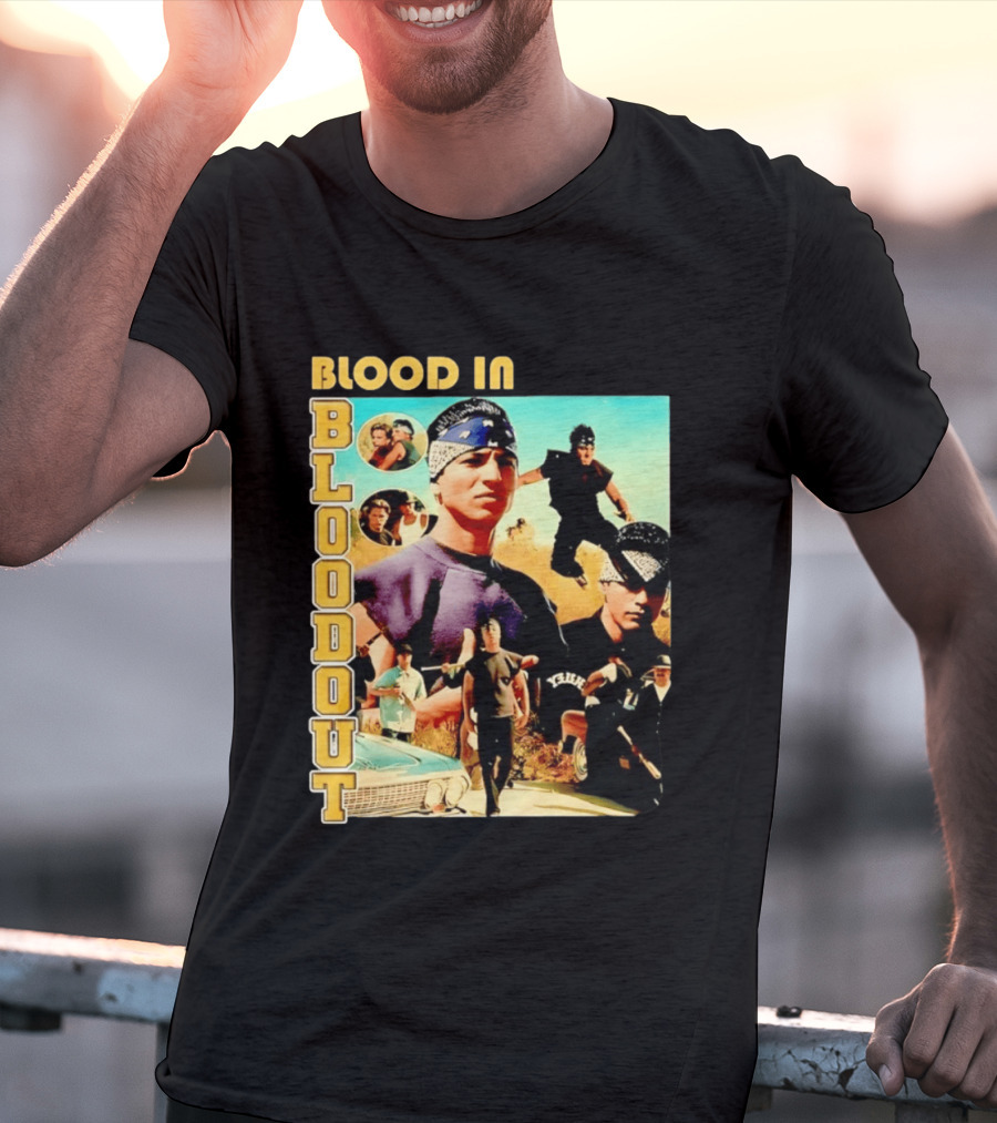 Blood In Blood Out 90s Cult Classic Movie T-Shirt