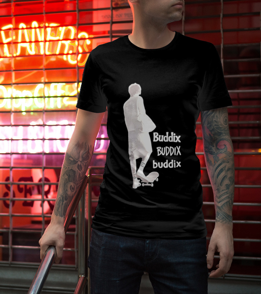 Buddix Skater Skateboarding Streetwear T-Shirt