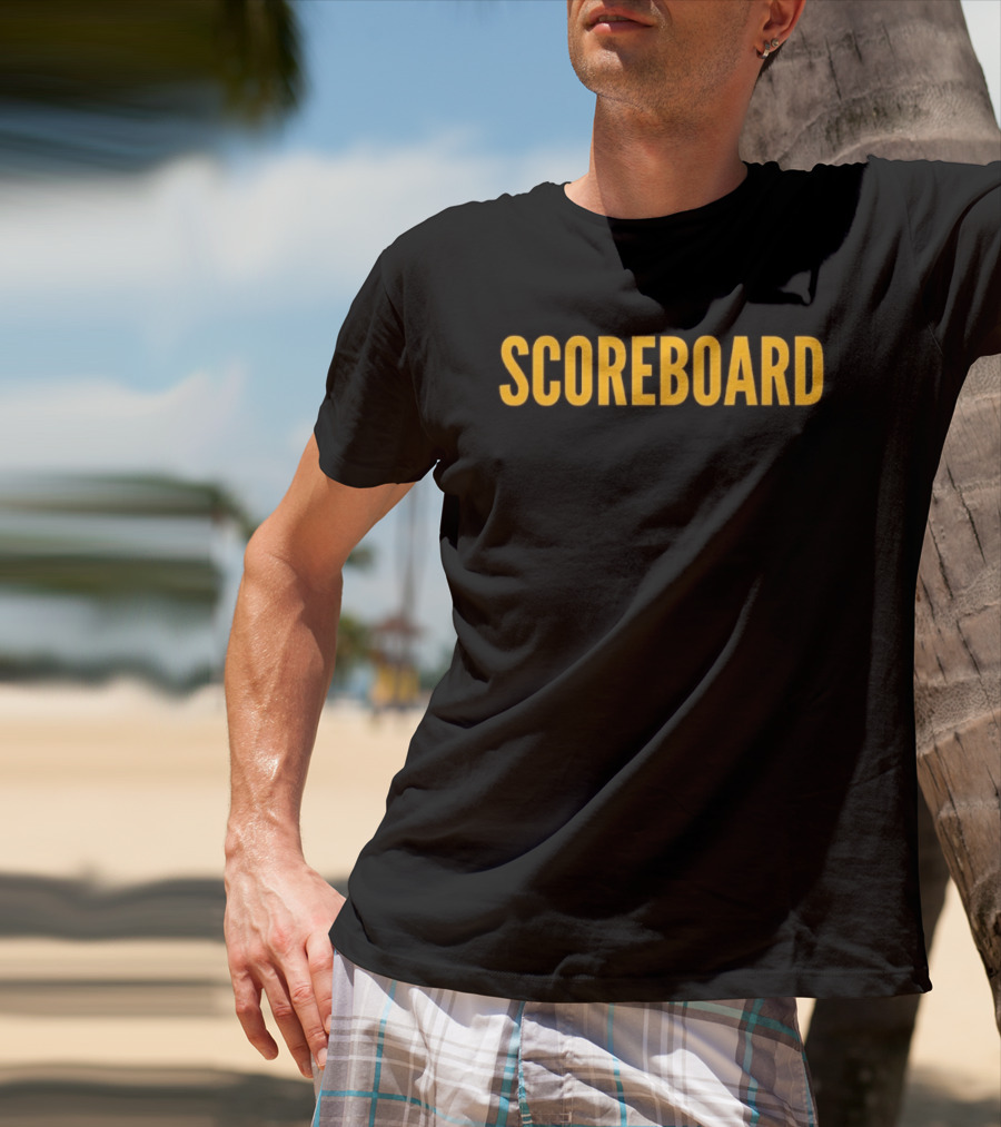 SCOREBOARD Sports Game Stadium Match T-Shirt
