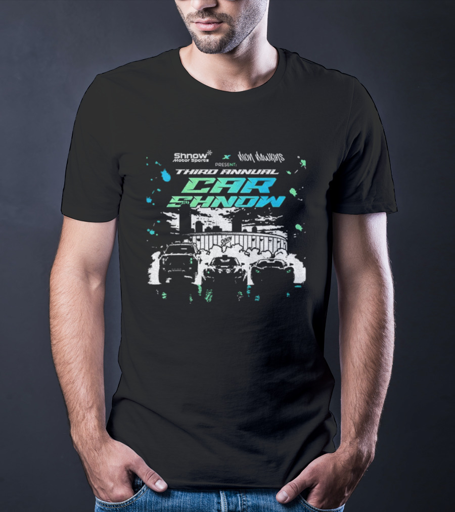 Shnow X Don Dwayne Present Third Annual Car Shnow Event 2026 T-Shirt