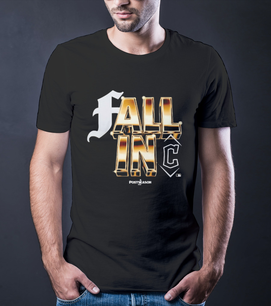 Cleveland Guardians Fall In C 2024 MLB Postseason T-Shirt