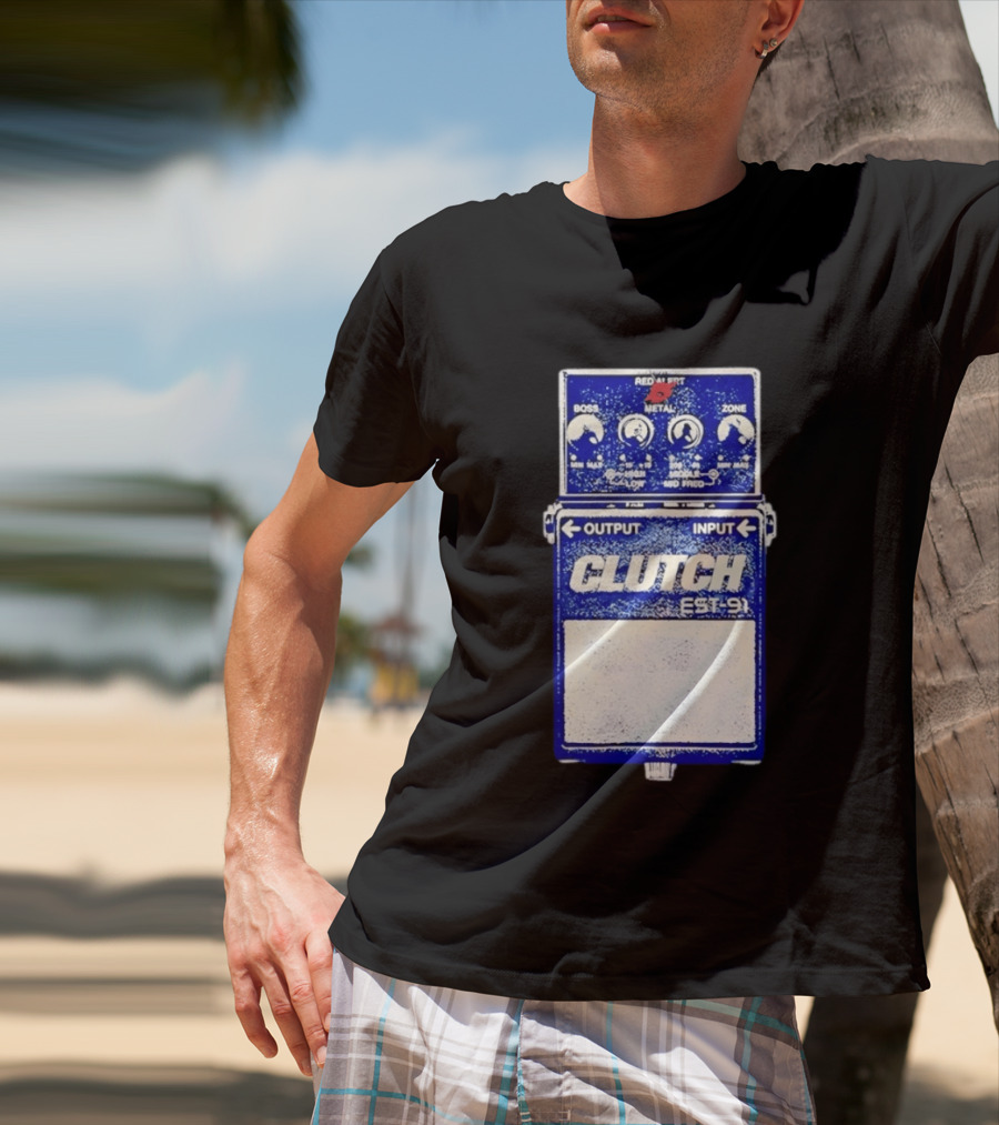 Boss Metal Zone Clutch Est 91 Rock Music Pedal T-Shirt