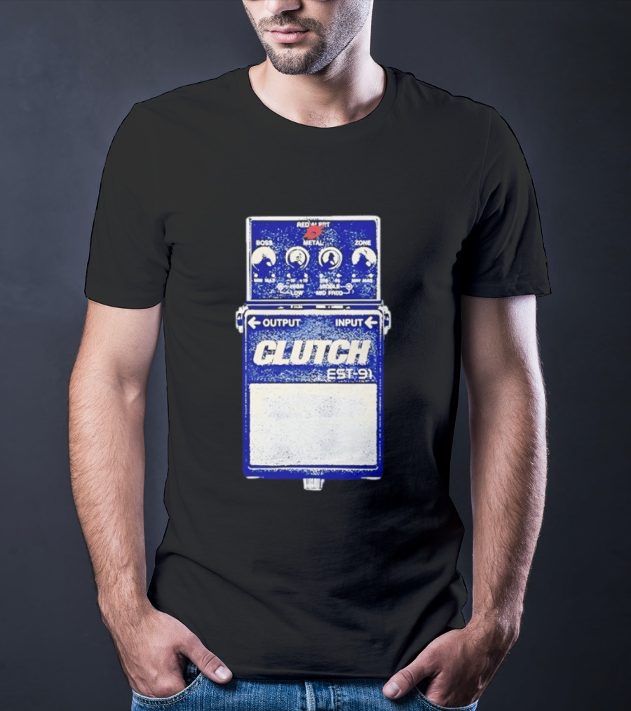 Boss Metal Zone Clutch Est 91 Rock Music Pedal T-Shirt