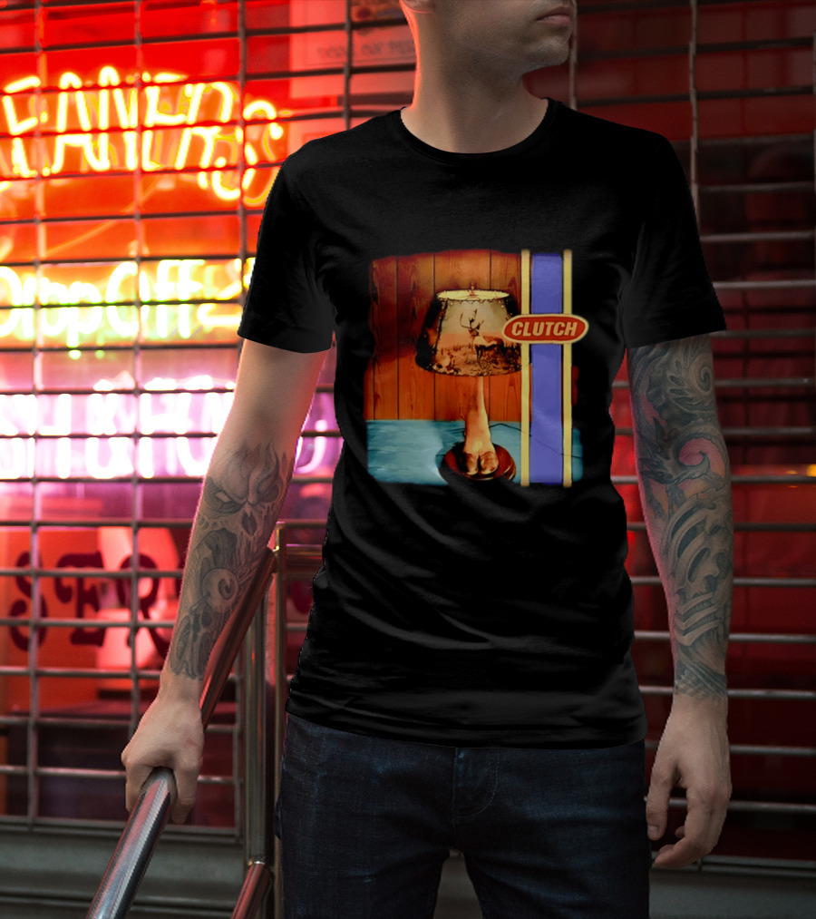 Clutch Lamp Deer Hoof Rock Music Alternative Metal T-Shirt