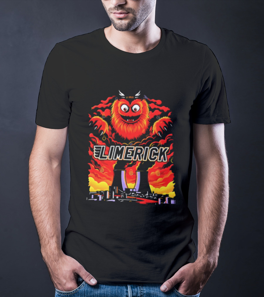 Limerick Gritty Philadelphia Flyers Mascot Hockey 2026 Vintage Plush T-Shirt