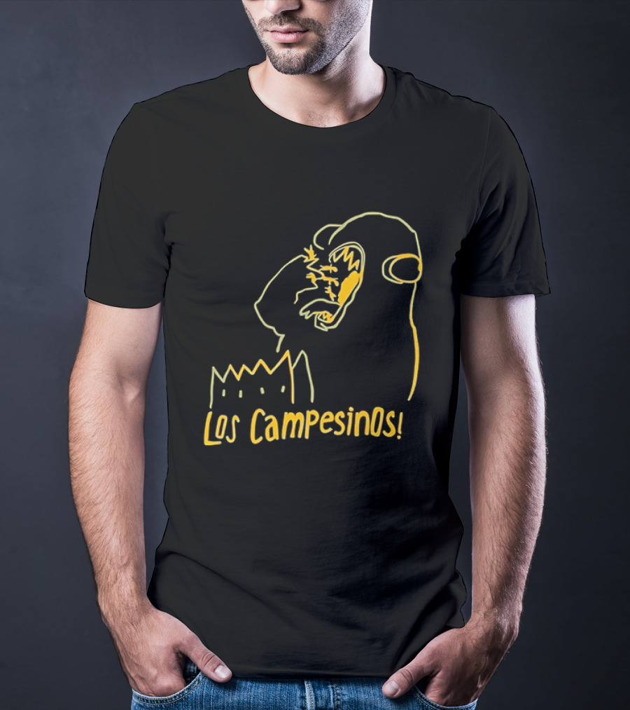 Los Campesinos Indie Rock Band Music Bear Castle T-Shirt