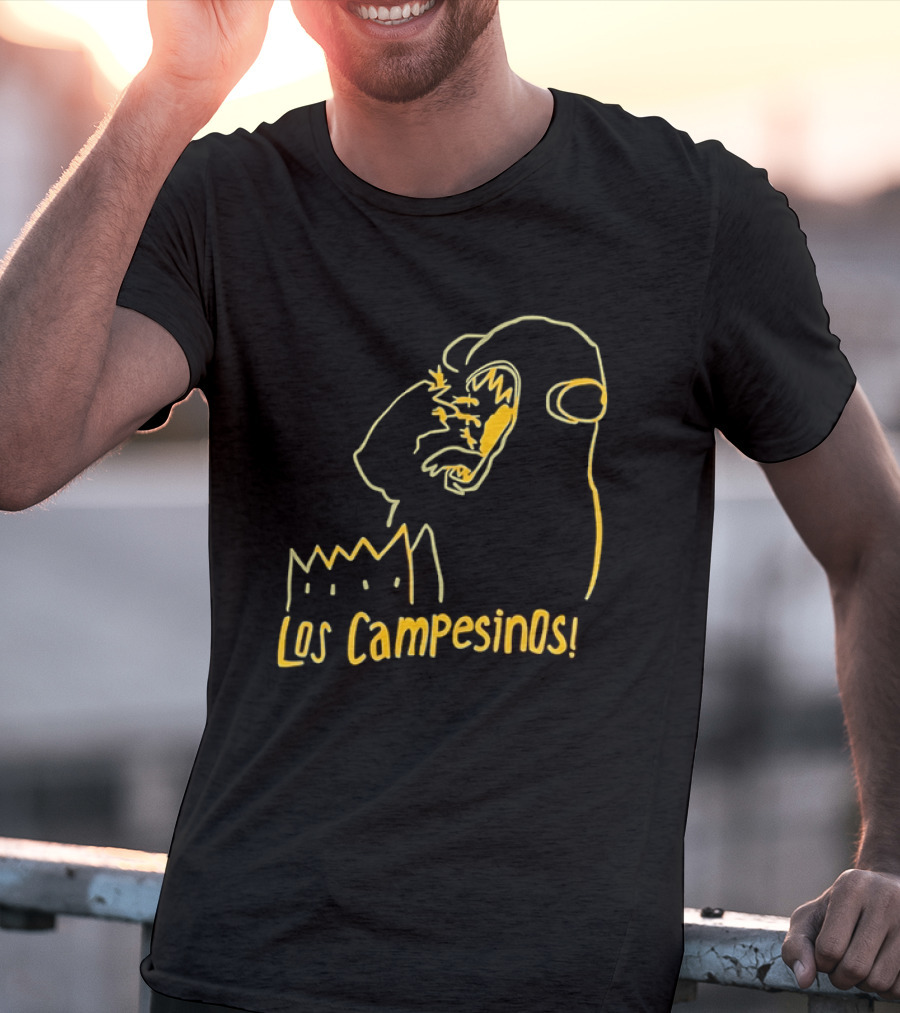 Los Campesinos Indie Rock Band Music Bear Castle T-Shirt