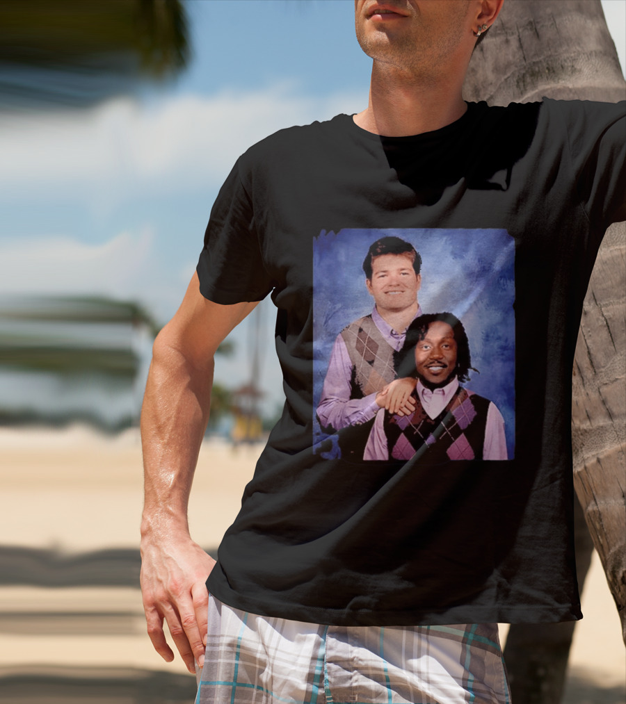 Drake Maye AJ Brown Step Brothers Movie T-Shirt