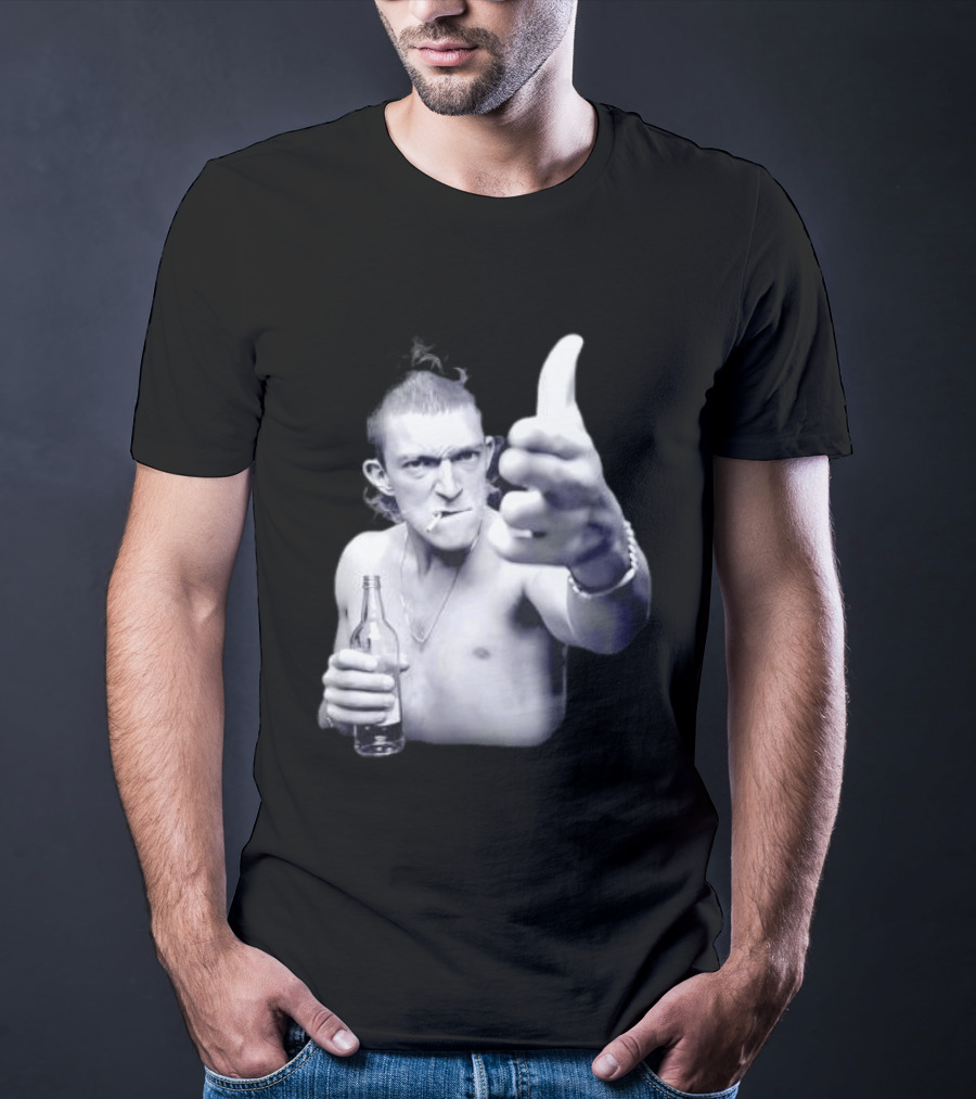 Vincent Cassel Vinz La Haine Iconic Movie Scene T-Shirt