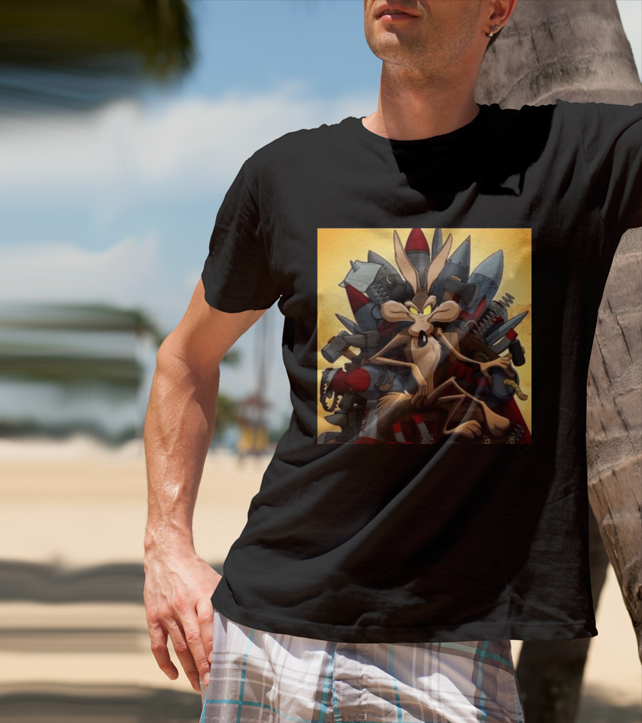 Wile E. Coyote Acme Rockets Digital Release Tomorrow T-Shirt