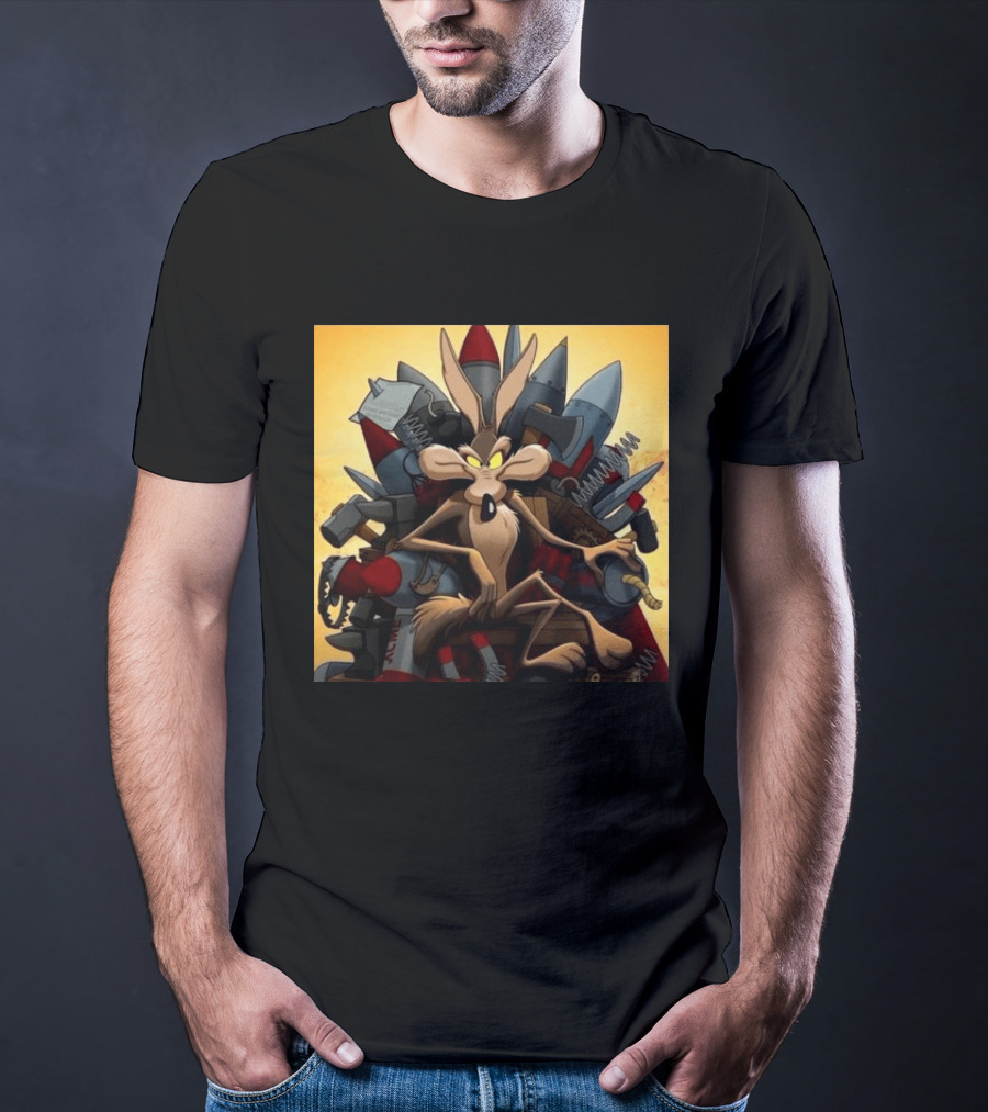 Wile E. Coyote Acme Rockets Digital Release Tomorrow T-Shirt