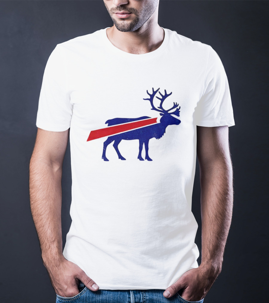 Buffalo Bills Reindeer Christmas Edition T-Shirt