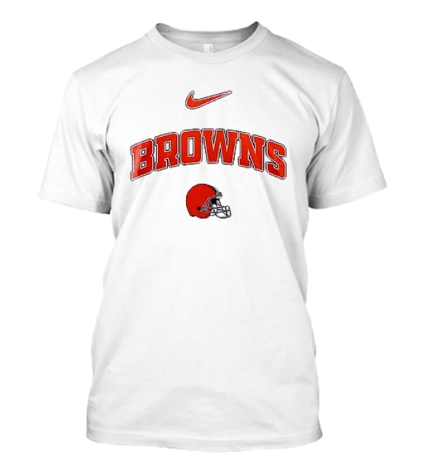 Nike Cleveland Browns Helmet Browns Resist For Freedom T-Shirt