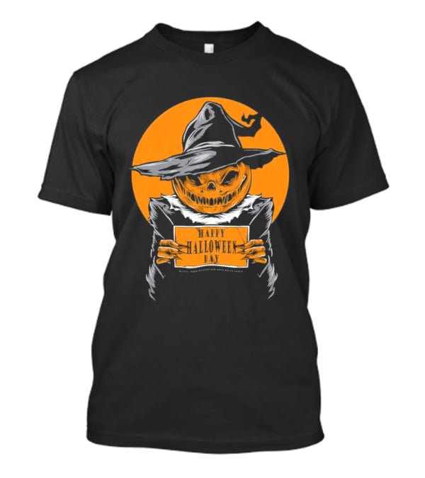 Halloween Pumpkin Witch Vintage Horror Comic Book T-Shirt