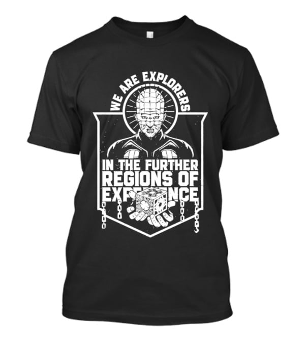 We Are Explorers Pinhead Further Regions Of Experience Chains T-Shirt