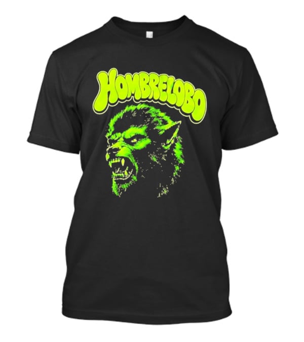 Hombrelobo Werewolf Neon Green Horror T-Shirt