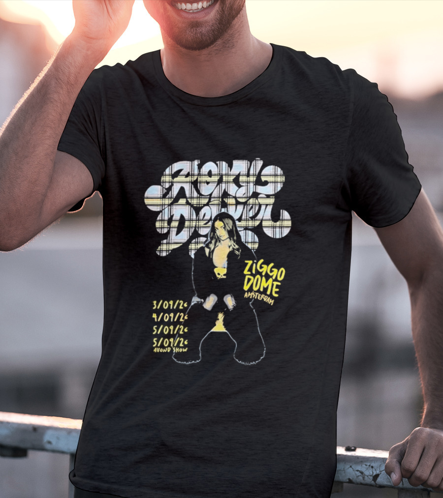 Roxy Dekker Ziggo Dome Amsterdam Concert Tour Dates 3/01/24 4/01/24 5/01/24 New Show T-Shirt