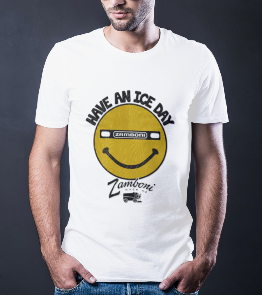Have An Ice Day Smile Zamboni T-Shirt