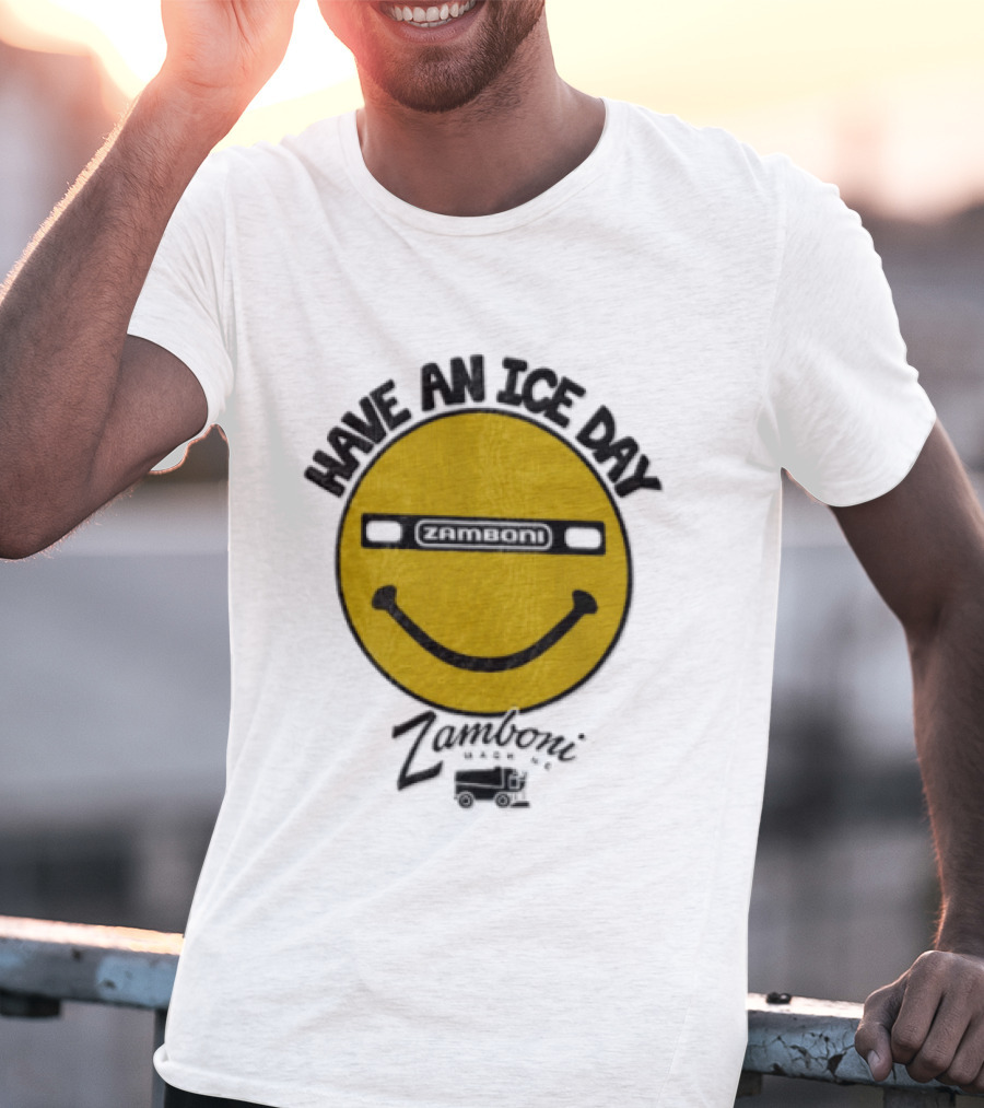 Have An Ice Day Smile Zamboni T-Shirt