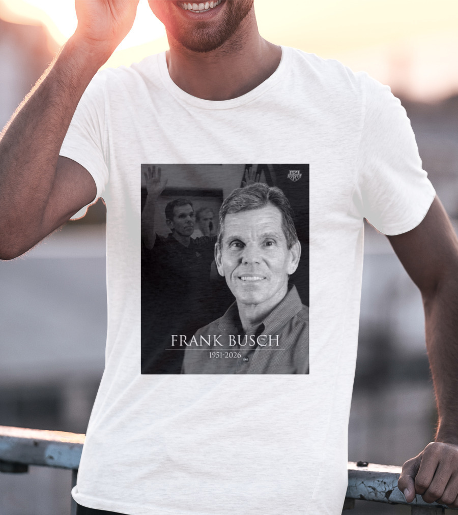 FRANK BUSCH 1951 2026 USA Swimming T-Shirt