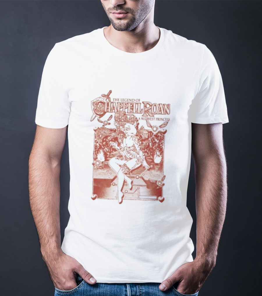 The Legend Of Chappell Roan A Midwest Princess Fantasy Adventure Aesthetic T-Shirt