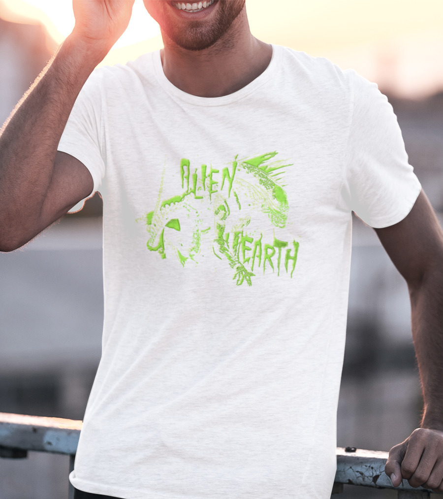 Alien Earth Xenomorph Creature Legendary Movie Monster T-Shirt