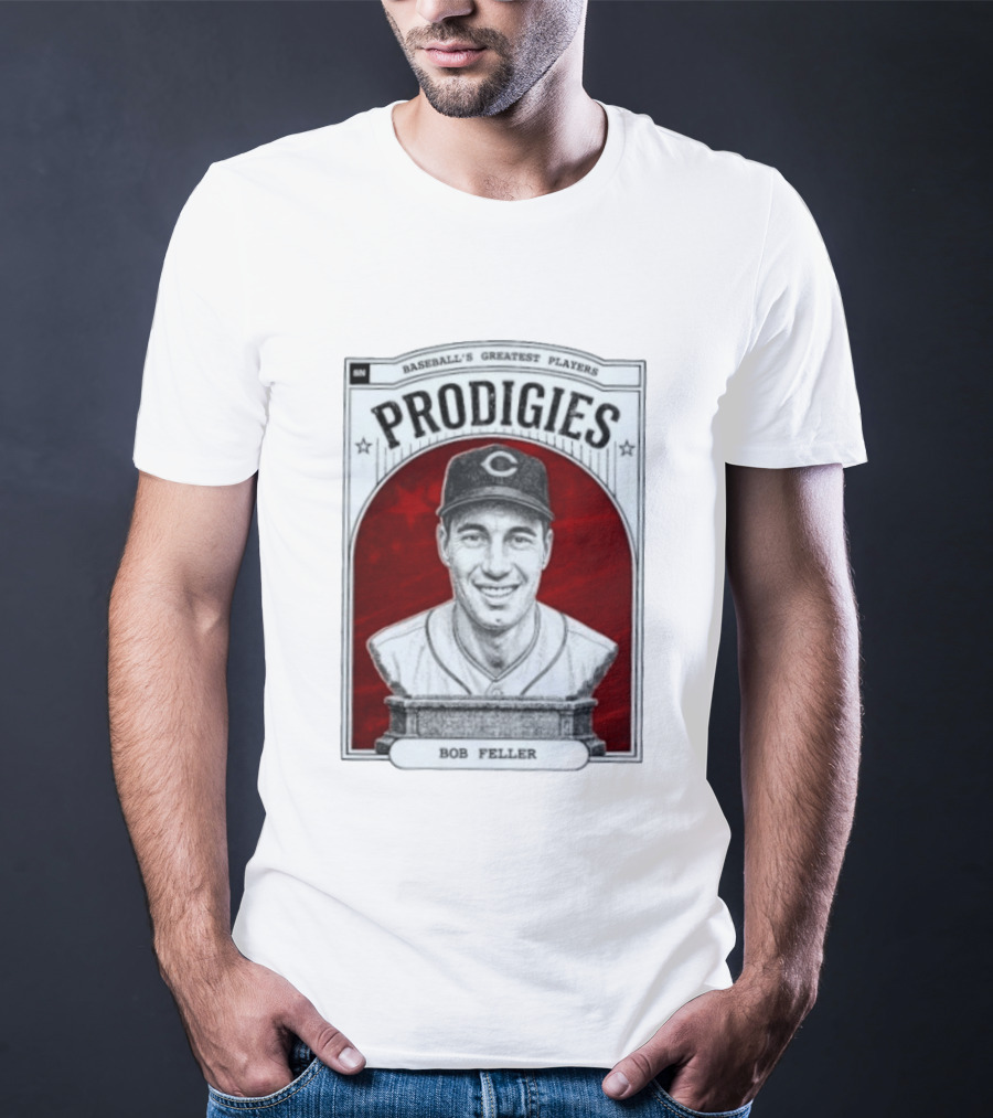 Baseball's Greatest Players Prodigies Bob Feller T-Shirt