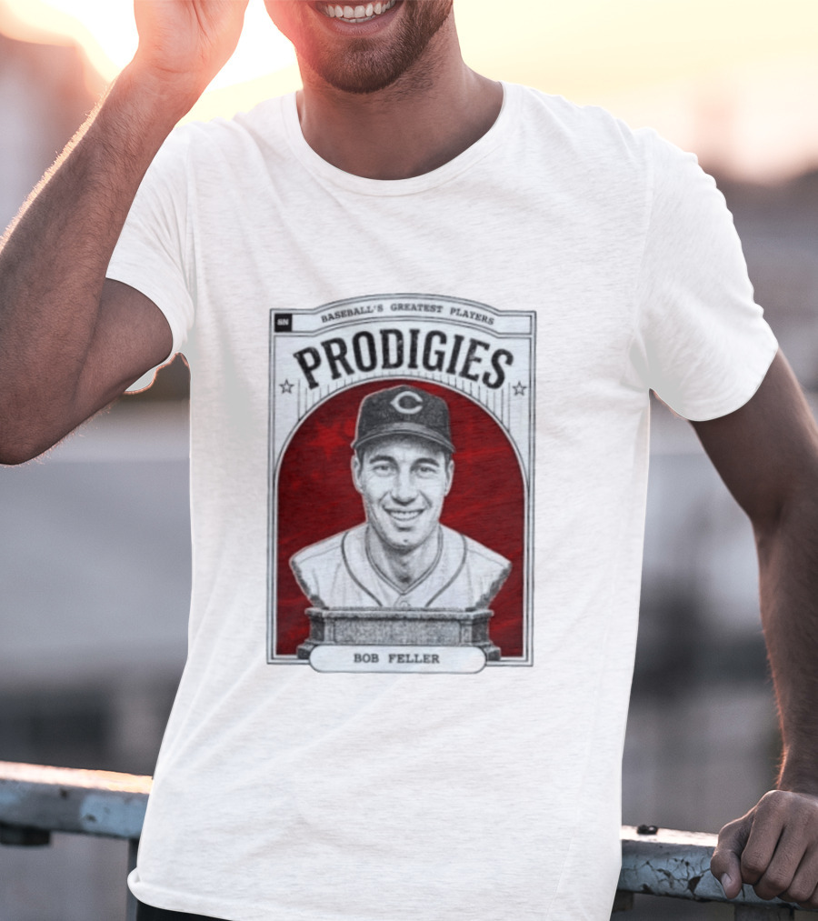 Baseball's Greatest Players Prodigies Bob Feller T-Shirt