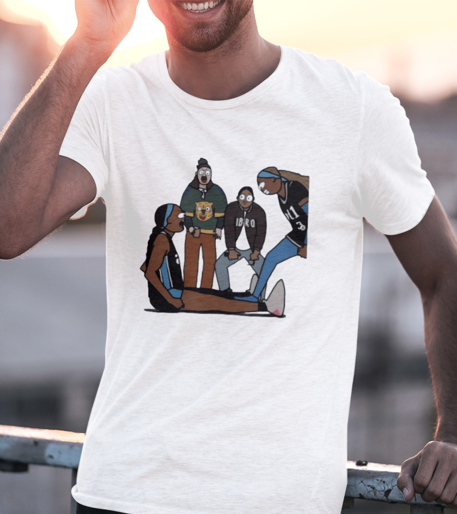 Chicago Sky Angel Reese Intense Basketball Moment T-Shirt