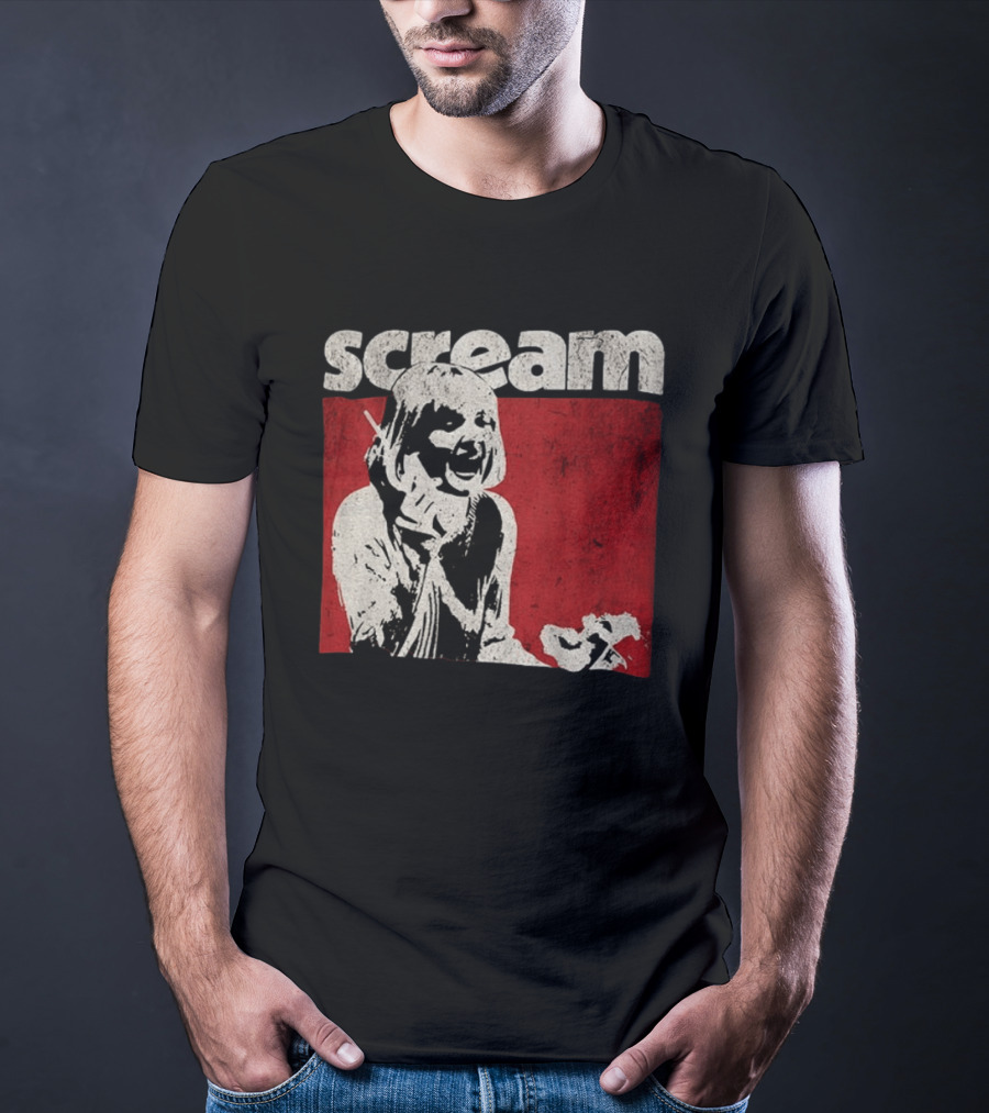 Scream Horror 90's Cult Movie Classic Halloween T-Shirt