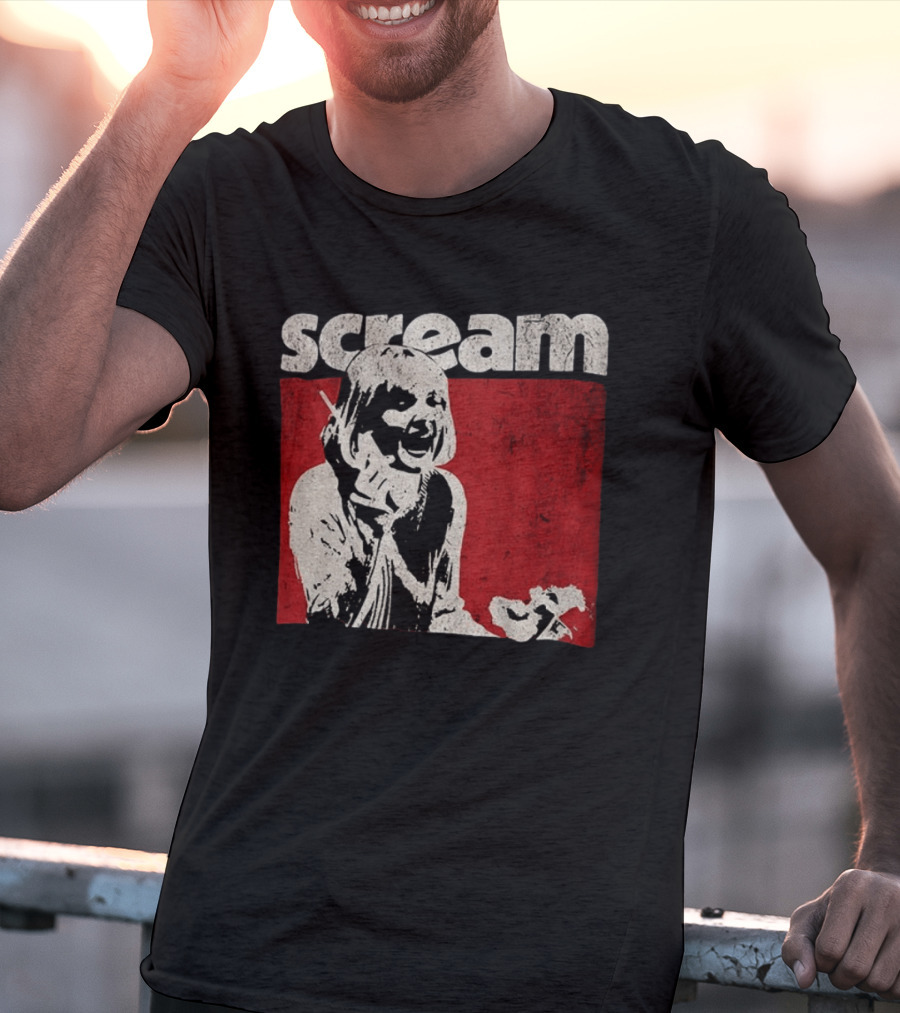 Scream Horror 90's Cult Movie Classic Halloween T-Shirt
