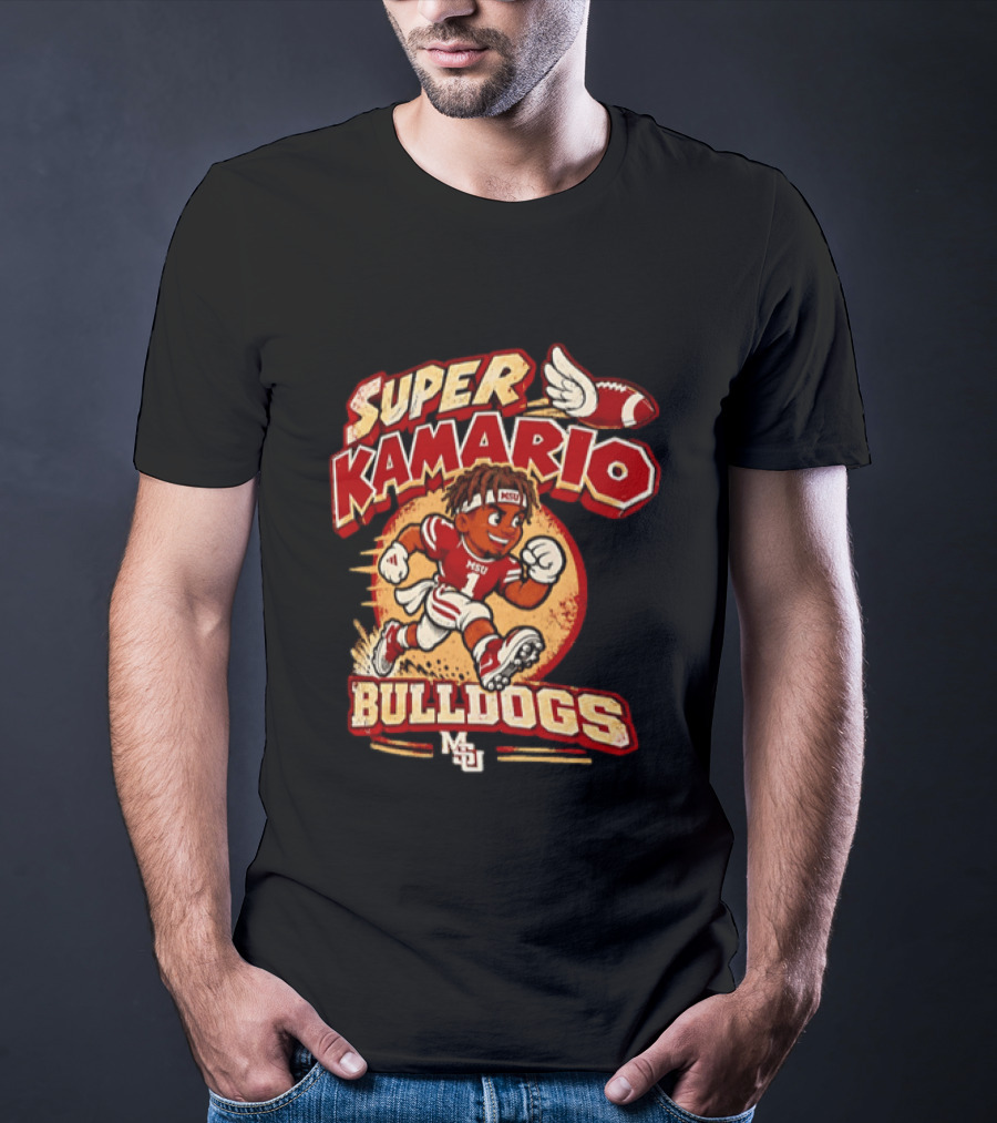 Super Kamario Mississippi State Bulldogs MSU T-Shirt
