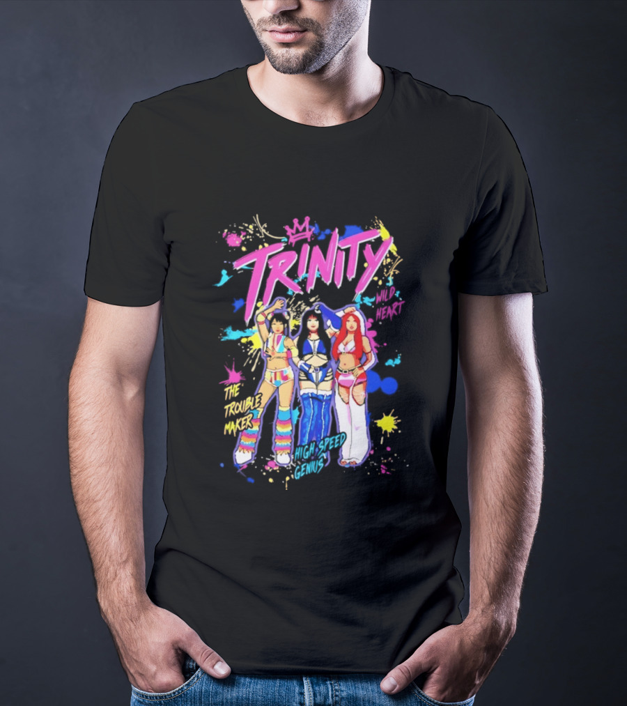 Trinity Wild Heart The Trouble Maker High Speed Genius Trio T-Shirt