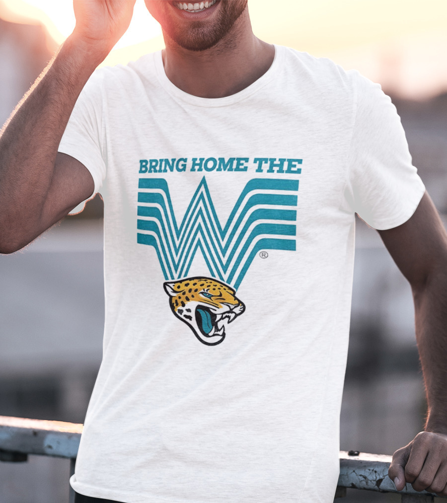 Bring Home The W Jaguars Win Free Whataburger T-Shirt