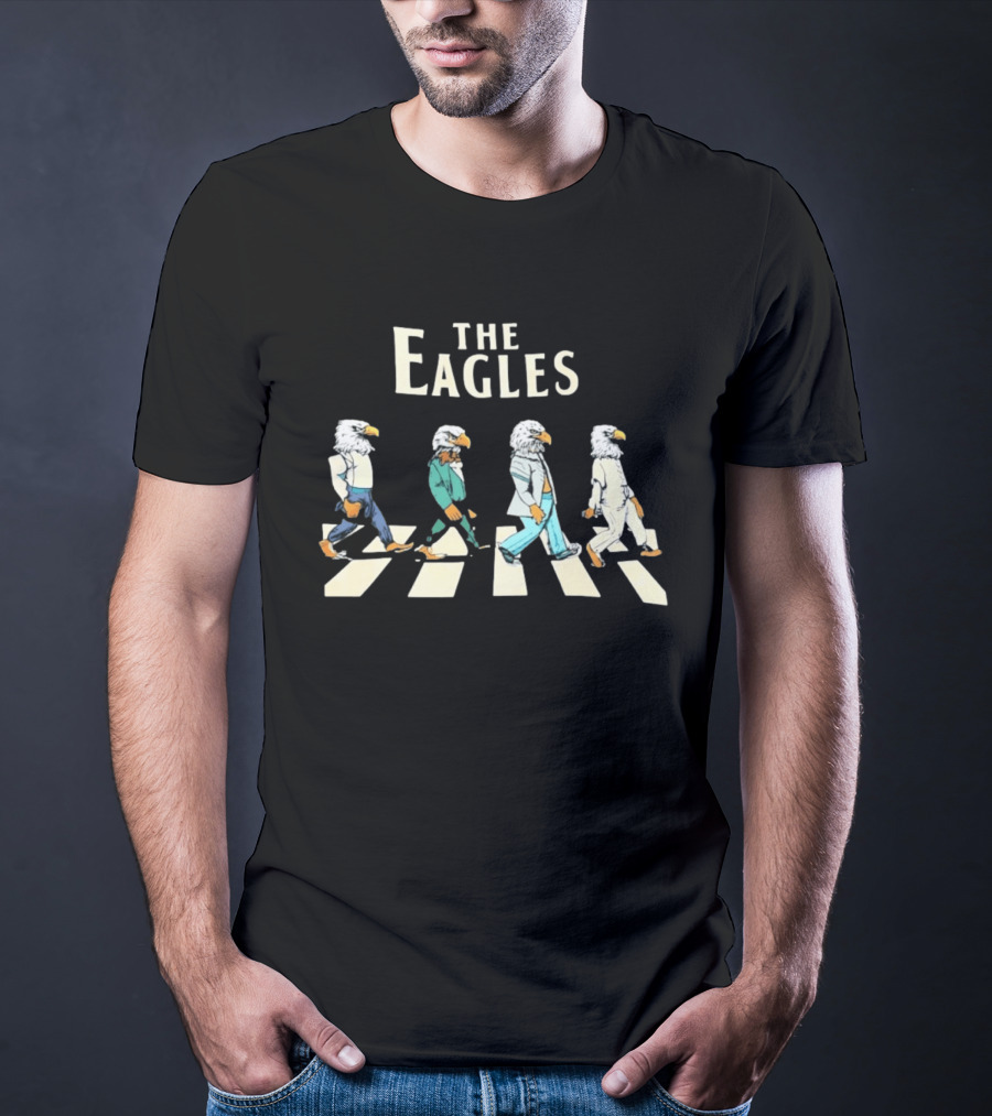 Philadelphia Eagles The Eagles Abbey Road Classic Rock T-Shirt