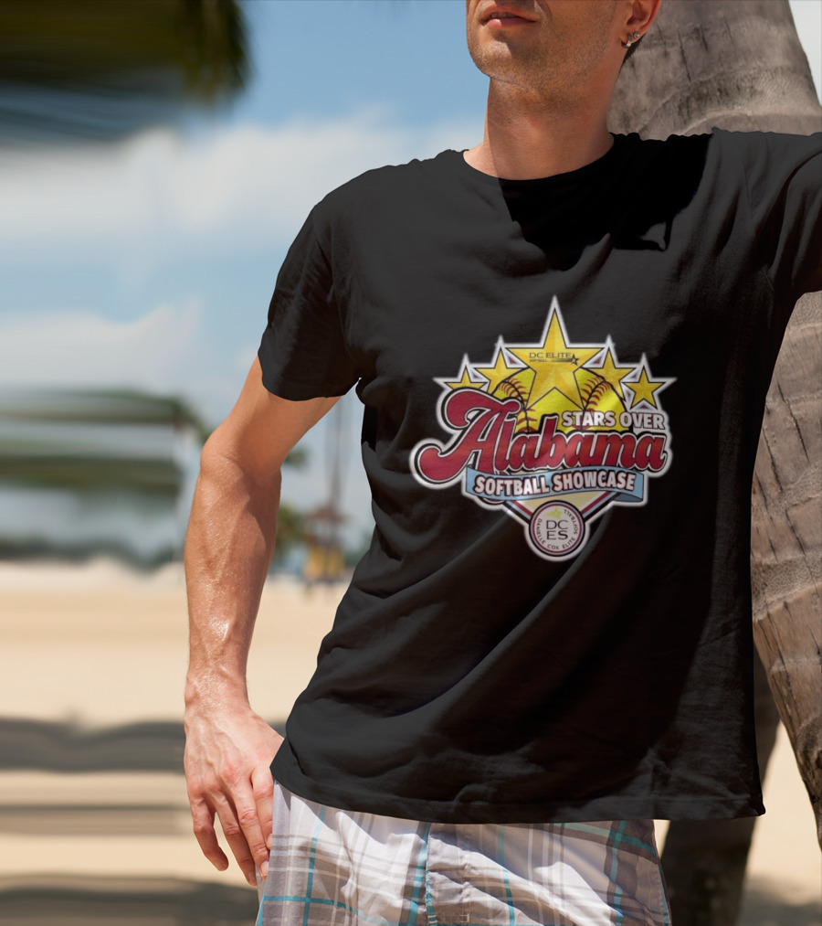 Stars Over Alabama DC Elite Softball Showcase 2026 T-Shirt