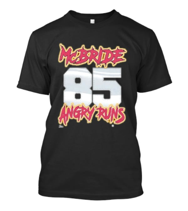 McBride 85 Angry Runs Arizona Cardinals 2026 T-Shirt