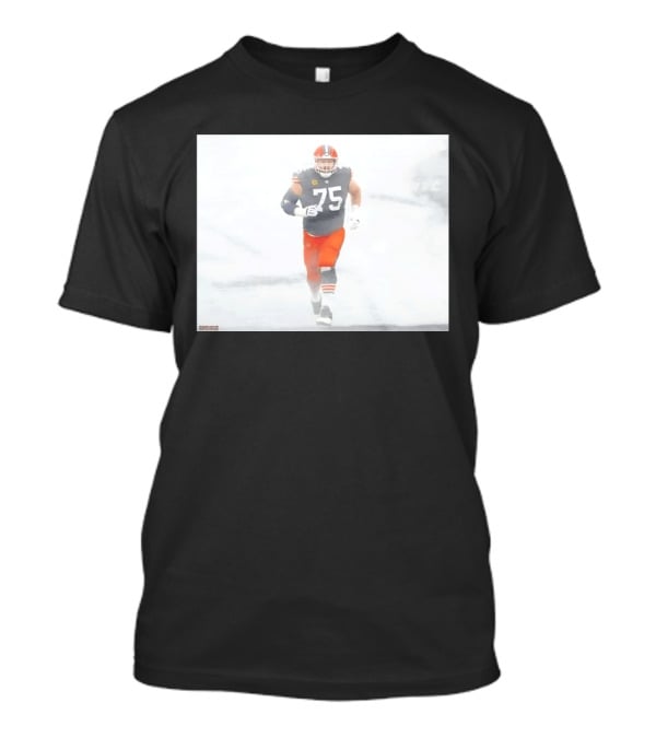 Joel Bitonio Cleveland Browns Number 75 Football Legends T-Shirt