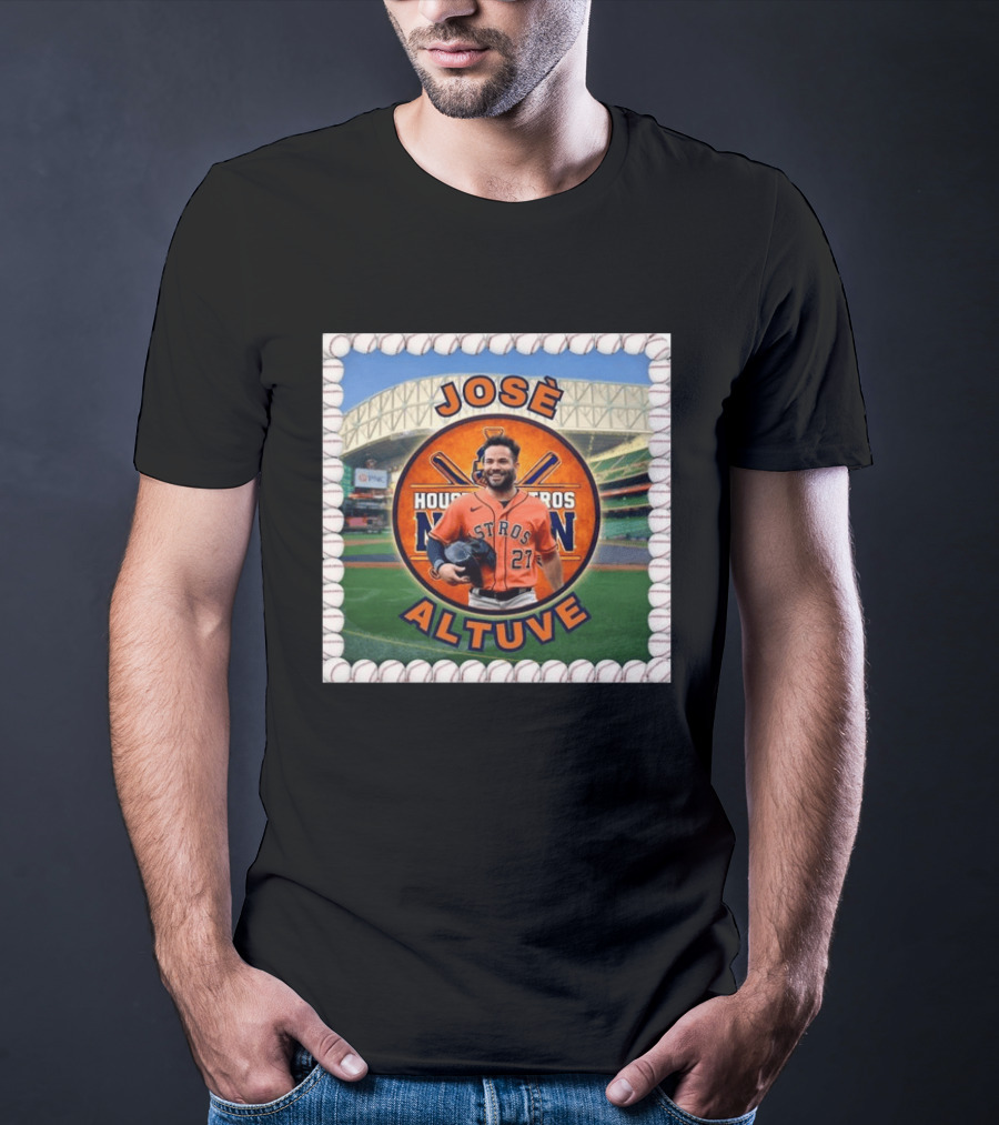 José Altuve Houston Astros Baseball Champion Stadium T-Shirt