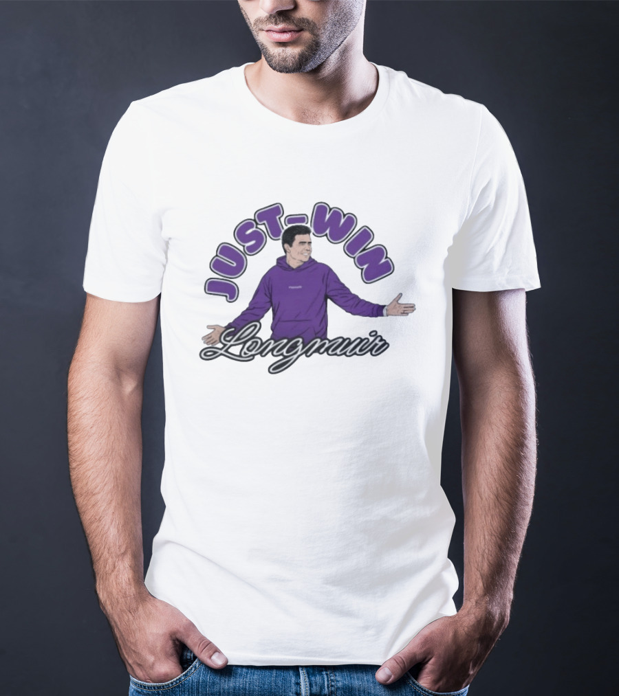 Just Win Justin Longmuir Fremantle Dockers Coach Embrace T-Shirt