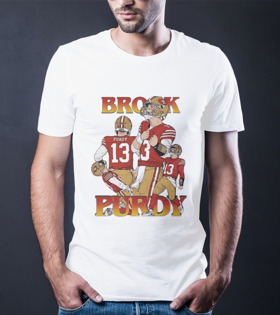 Brock Purdy San Francisco 49ers Number 13 Quarterback Football Player T-Shirt
