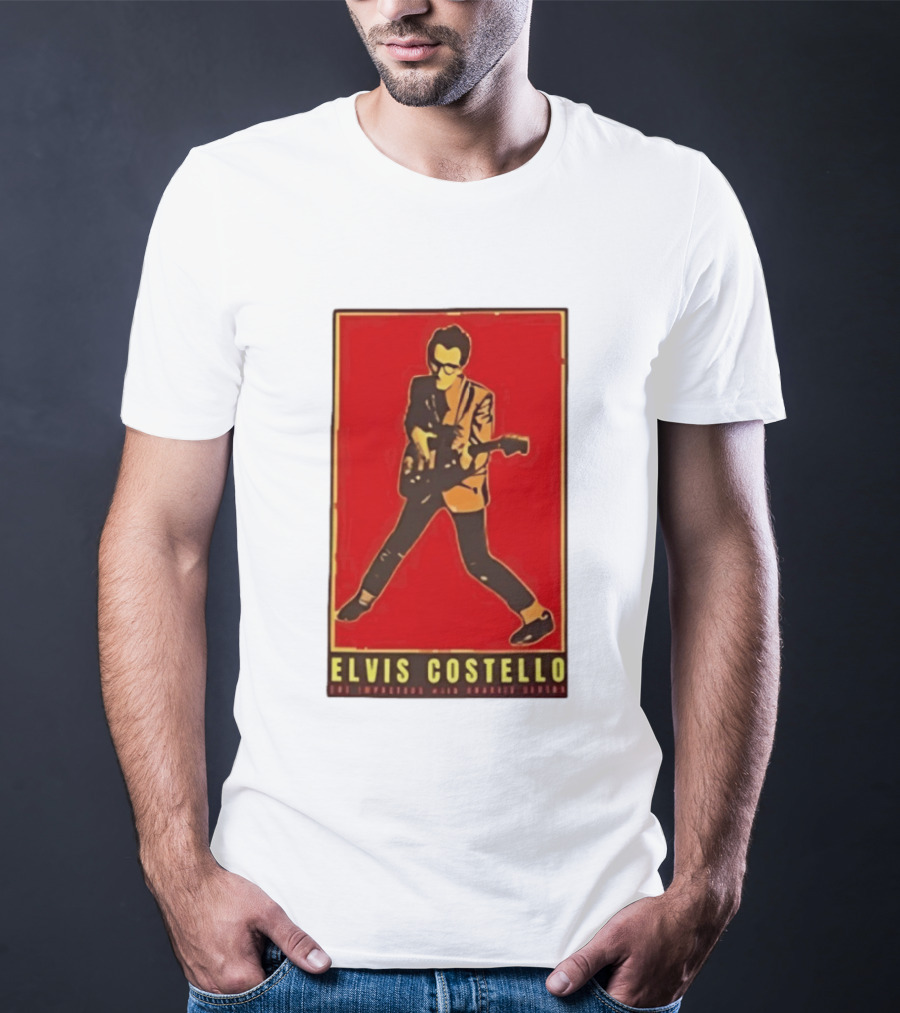 Elvis Costello And The Im S With Charlie Sexton Vintage Music T-Shirt