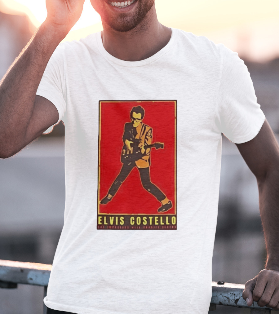 Elvis Costello And The Im S With Charlie Sexton Vintage Music T-Shirt